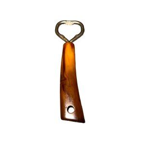 Vintage Bakelite Handle Bottle Opener Bar Ware